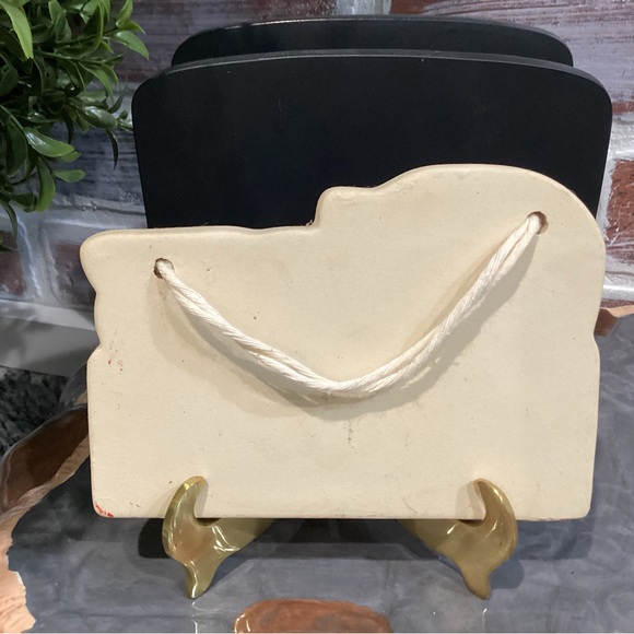 “3/$15” - Ceramic Crafted - Bless our house with Love & Joy - Very Gently Used - Picture 3 of 6